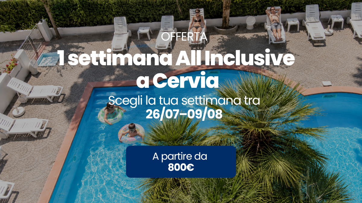 Offerta fine luglio agosto in all inclusive