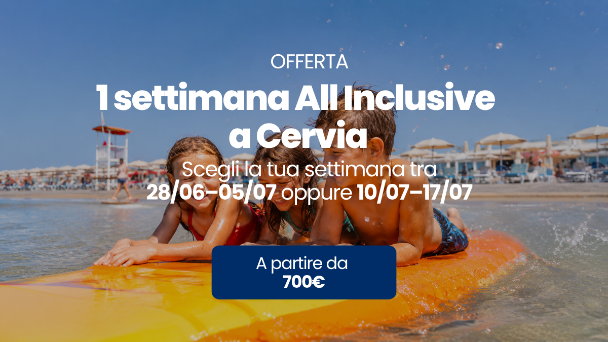 Offerta luglio a partire da 700€